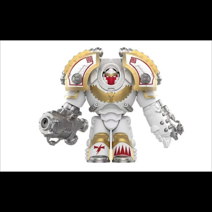 ⭐️⭐️⭐️BIG MINIFIGURE WARHAMMER 40K UNIVERS: SATURNINE PATTERN-WHITE SCARS ⭐️⭐️⭐️custom