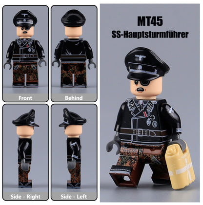 PREVENTE♥️♥️♥️MINIFIGURE MILITAIRE UNIVERS: World War II MARINE OFFICIER ALLEMAND ♥️♥️♥️custom Disponibilité fin juin 2025