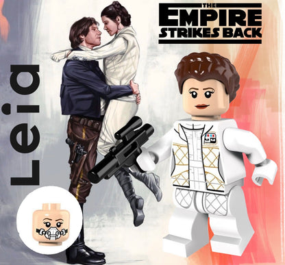 MINIFIGURE STAR WARS UNIVERS: LEIA Custom