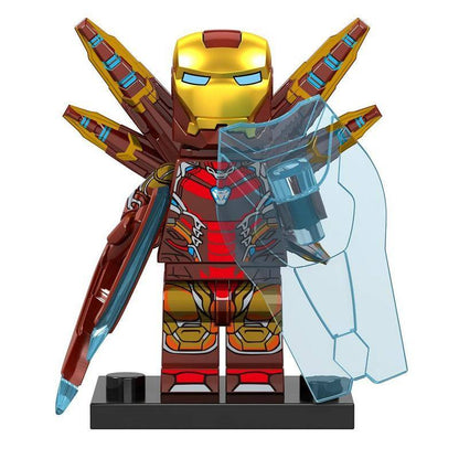 ♥️♥️♥️MINIFIGURE MARVEL UNIVERS: IRON MAN ENDGAME "RARE" ♥️♥️♥️custom