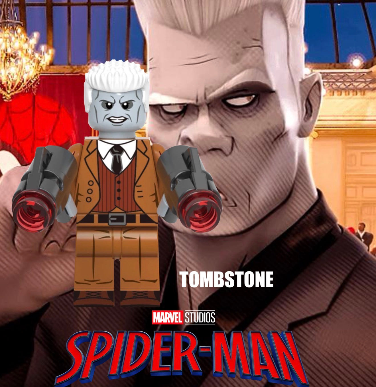 PREVENTE MINIFIGURE MARVEL UNIVERS: SPIDER-MAN BRAND NEW DAY TOMBSTONE Custom Disponibilité mi-septembre 2026