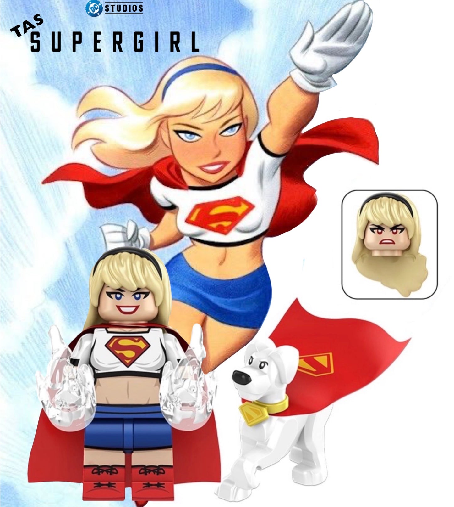 PREVENTE MINIFIGURE DC UNIVERS: TAS SUPERGIRL Custom Disponibilité fin  juillet 2026