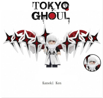 ⭐️⭐️⭐️MINIFIGURE TOKYO GHOUL UNIVERS: KANEKI KEN  ⭐️⭐️⭐️custom