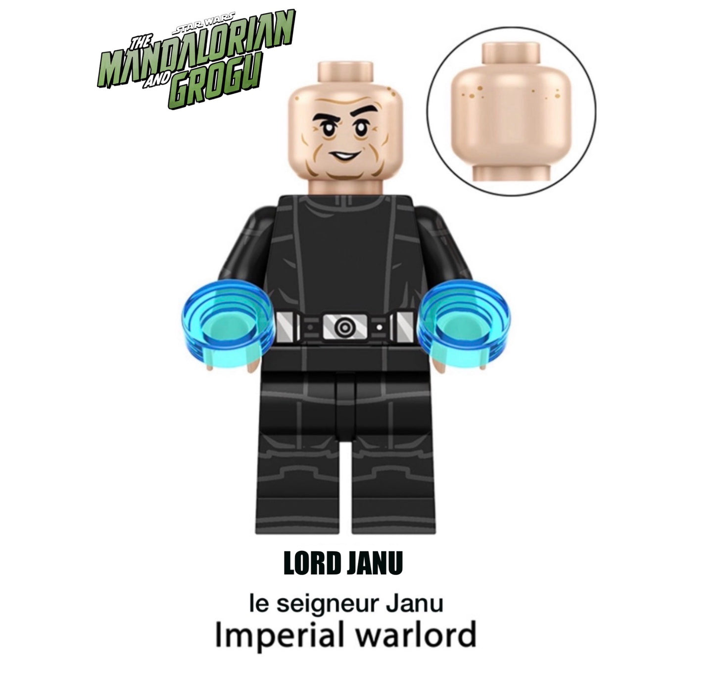 PREVENTE MINIFIGURE STAR WARS UNIVERS(The Mandalorian and Grogu): LORD JANU Custom Disponibilité fin juin 2026