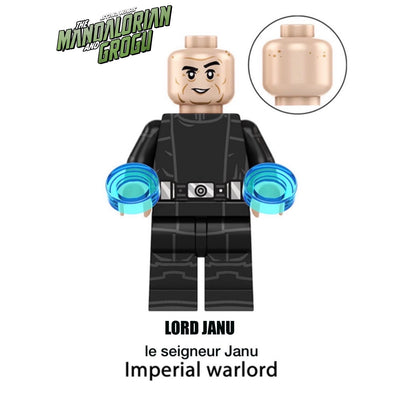 PREVENTE MINIFIGURE STAR WARS UNIVERS(The Mandalorian and Grogu): LORD JANU Custom Disponibilité fin juin 2026