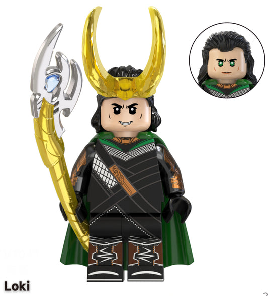 MINIFIGURE LOKI "SAISON2" custom