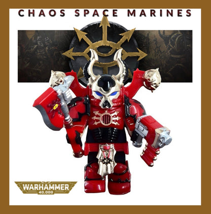 PREVENTE MINIFIGURE WARHAMMER 40K UNIVERS: RED CORSAIRS custom Disponibilité fin juin 2026