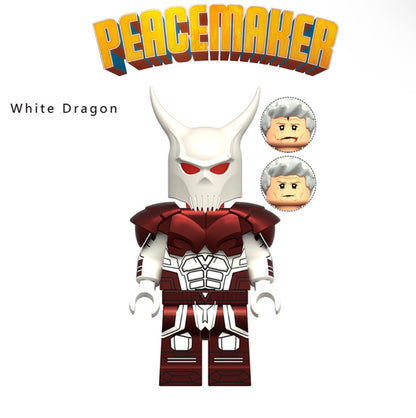 ⭐️⭐️⭐️MINIFIGURE DC UNIVERS : WHITE DRAGON (VERSION D)⭐️⭐️⭐️custom