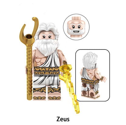♥️♥️♥️MINIFIGURE LES DIEUX UNIVERS: ZEUS ♥️♥️♥️custom