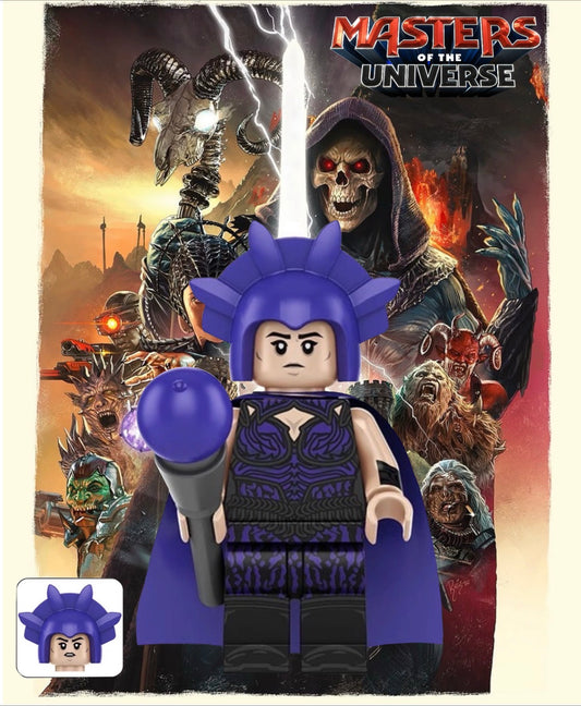 PREVENTE MINIFIGURE MASTERS OF THE UNIVERSE: EVIL LYN Custom Disponibilité juillet 2026
