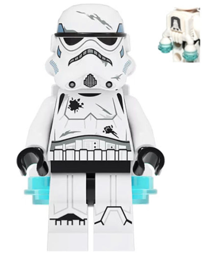 MINIFIGURE STORMTROOPER DAMAGE Custom