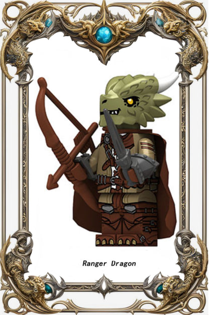 PREVENTE MINIFIGURE MÉDIÉVALE UNIVERS: RANGER DRAGON Custom Disponibilité fin septembre 2025