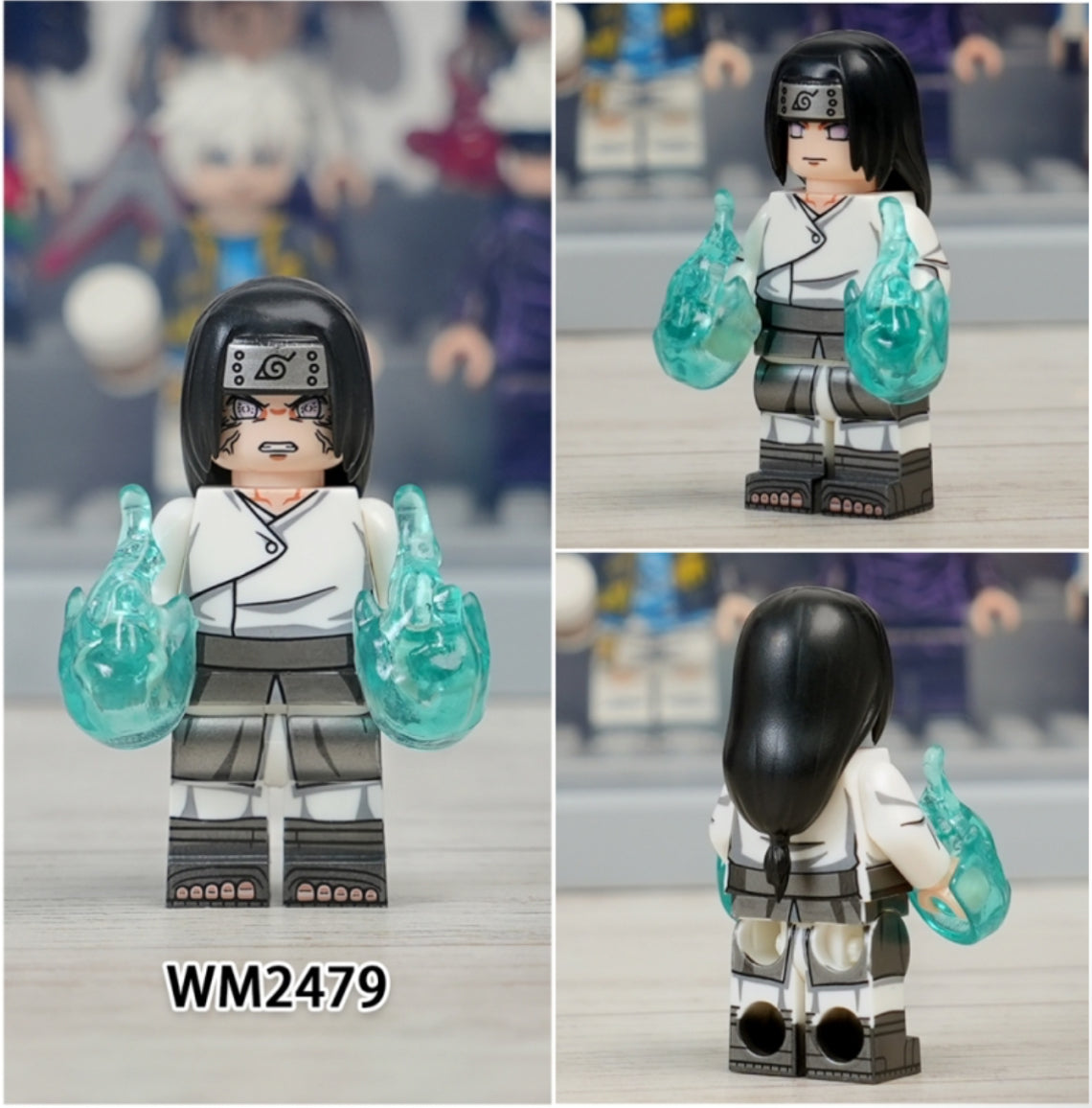 MINIFIGURE NARUTO UNIVERS: HYUGA NEJI custom