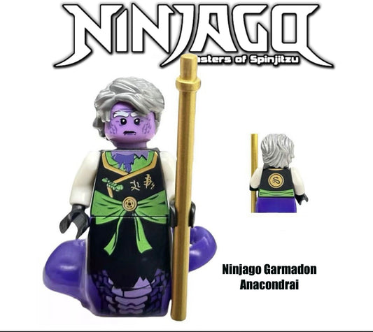 ⭐️ ⭐️ ⭐️MINIFIGURE NINJAGO UNIVERS: GARMADON ANACONDRAI ⭐️ ⭐️ ⭐️ CUSTOM