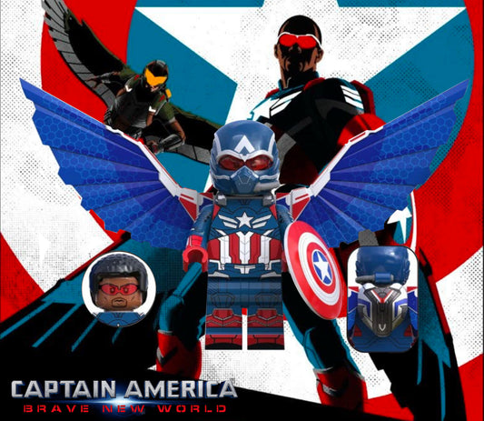 PREVENTE MINIFIGURE MARVEL UNIVERS: NEW CAPTAIN AMERICA custom Disponibilité fin octobre 2025