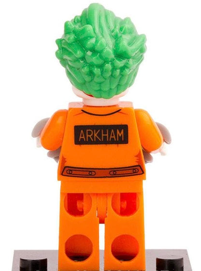 MINIFIGURE DC UNIVERS :THE JOKER (prison jumpsuit) Custom figurine de 2017