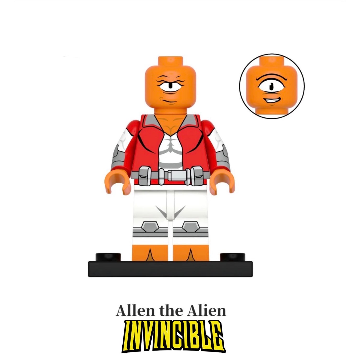PREVENTE MINIFIGURE INVINCIBLE UNIVERS : ALLEN THE ALIEN custom Disponibilité début juin 2026
