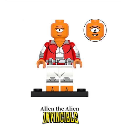 PREVENTE MINIFIGURE INVINCIBLE UNIVERS : ALLEN THE ALIEN custom Disponibilité début juin 2026