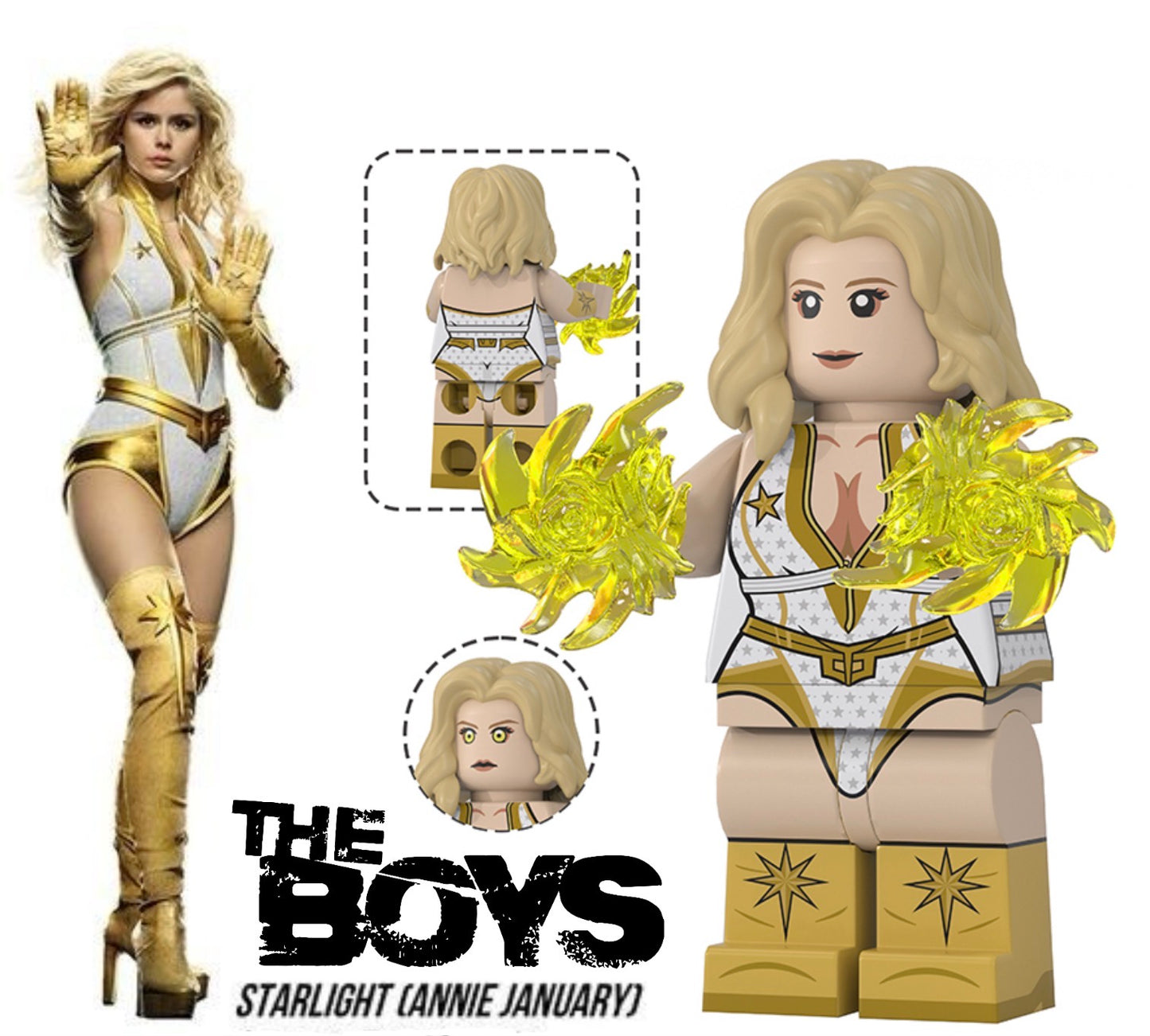 PREVENTE MINIFIGURE THE BOYS UNIVERS: STARLIGHT custom Disponibilité mi-septembre 2026