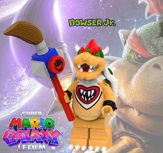 PREVENTE MINIFIGURE SUPER MARIO UNIVERS: BOWSER JR. custom Disponibilité fin août 2026