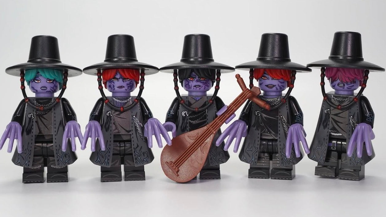 ♥️♥️♥️MINIFIGURE K-POP DÉMON HUNTER UNIVERS : ROMANCE ♥️♥️♥️custom