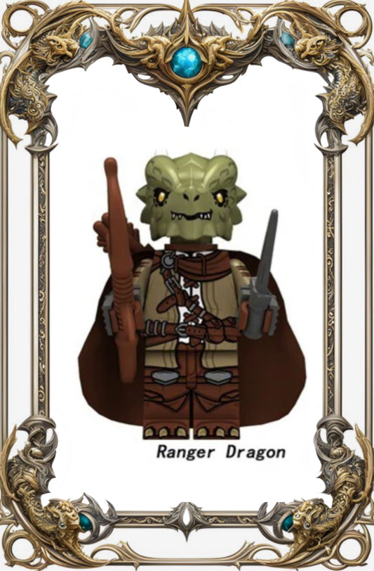 PREVENTE MINIFIGURE MÉDIÉVALE UNIVERS: RANGER DRAGON Custom Disponibilité fin septembre 2025
