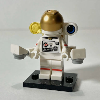 MINIFIGURE SPACE SÉRIES 26: Modern Astronaut "socle+fascicule" custom