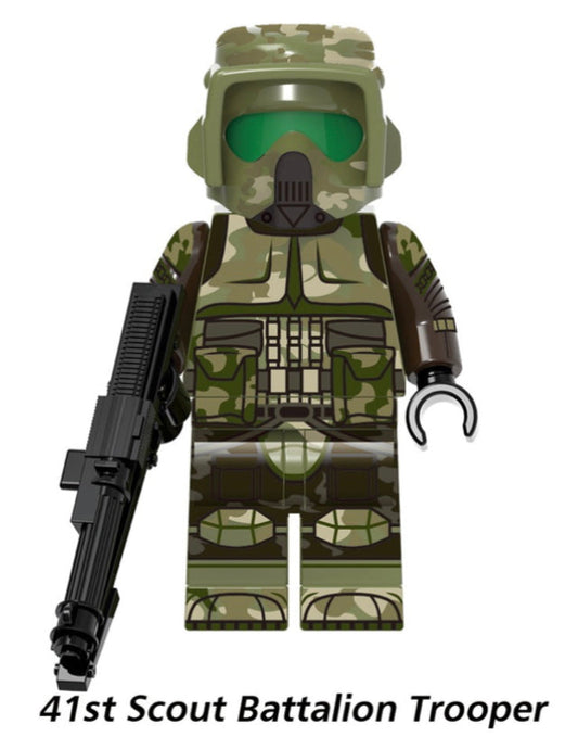 MINIFIGURE 41st BATTALION SCOUT TROOPER custom