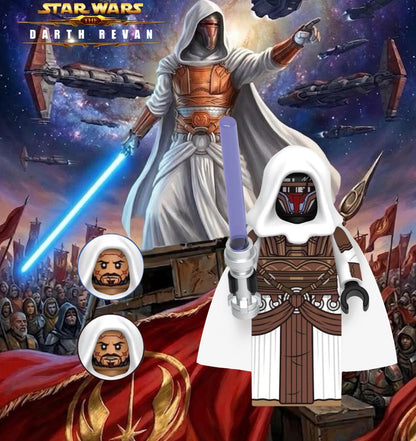 PREVENTE MINIFIGURE STAR WARS UNIVERS: MAITRE JEDI KNIGHT REVAN Custom Disponibilité fin juillet 2026