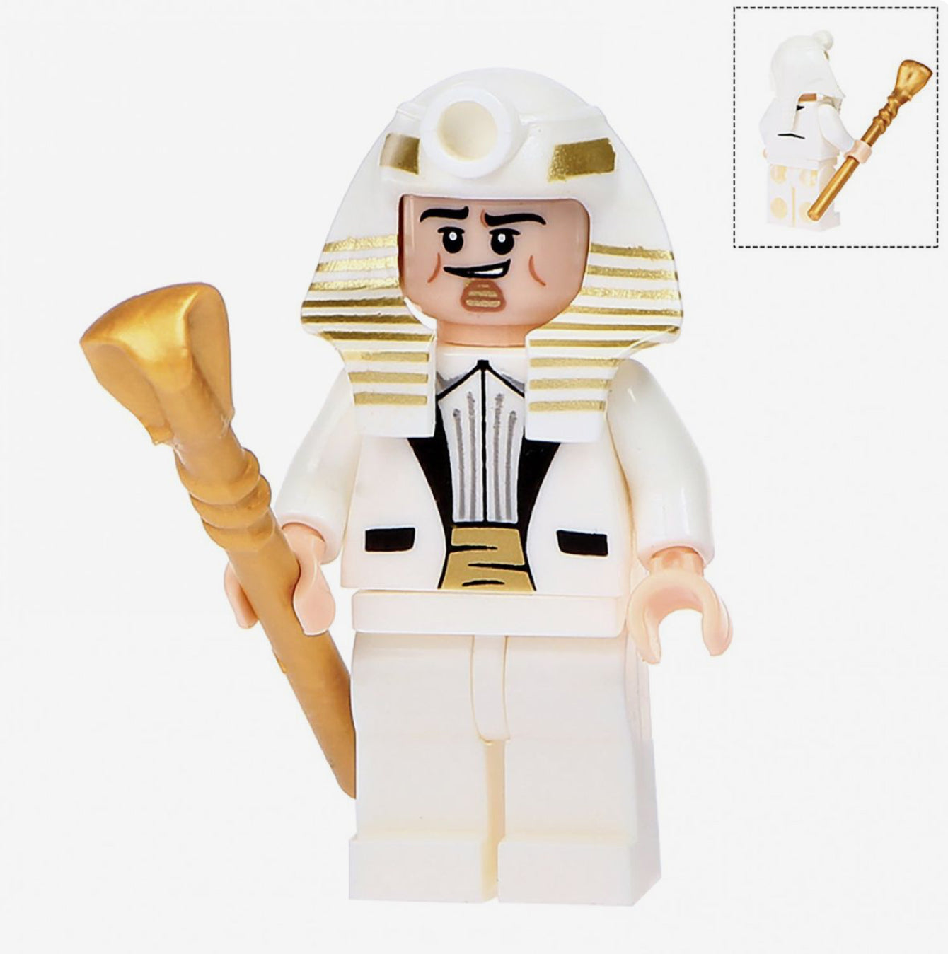 MINIFIGURE VINTAGE DC UNIVERS : DISCO KING TUT (2017)custom