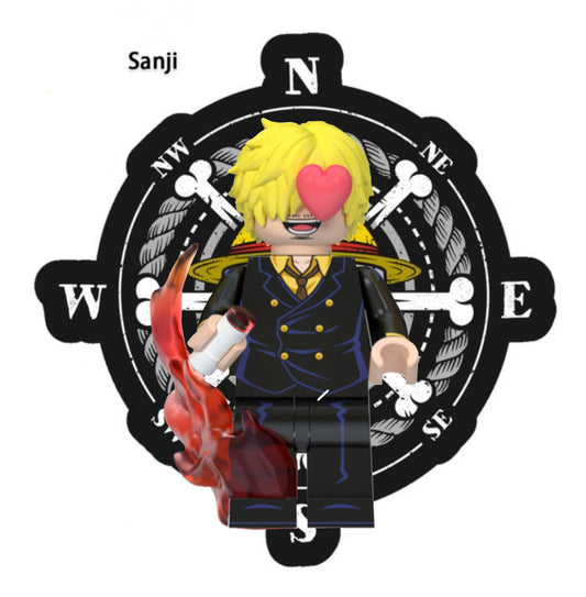 ♥️♥️MINIFIGURE ONE PEACE: SANJI ♥️♥️custom