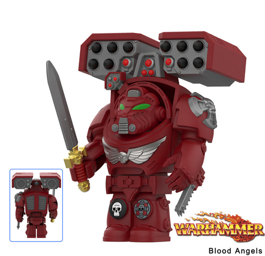PREVENTE♥️♥️♥️MINIFIGURE WARHAMMER 40K UNIVERS: BLOOD ANGELS custom DISPONIBILITÉ FIN DÉCEMBRE 2025