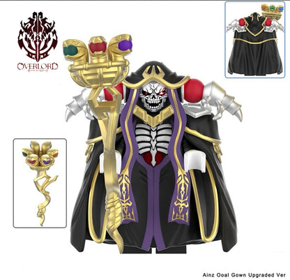 PREVENTE MINIFIGURE ANIMATION/MANGA OVERLORD UNIVERS: AINZ OOAL GOWN -MOMONGA (VERSION C )custom Disponibilité fin juillet 2026