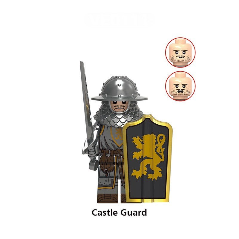 PREVENTE MINIFIGURE MÉDIÉVALE UNIVERS: CASTLE GUARD Custom Disponibilité mi-décembre 2025