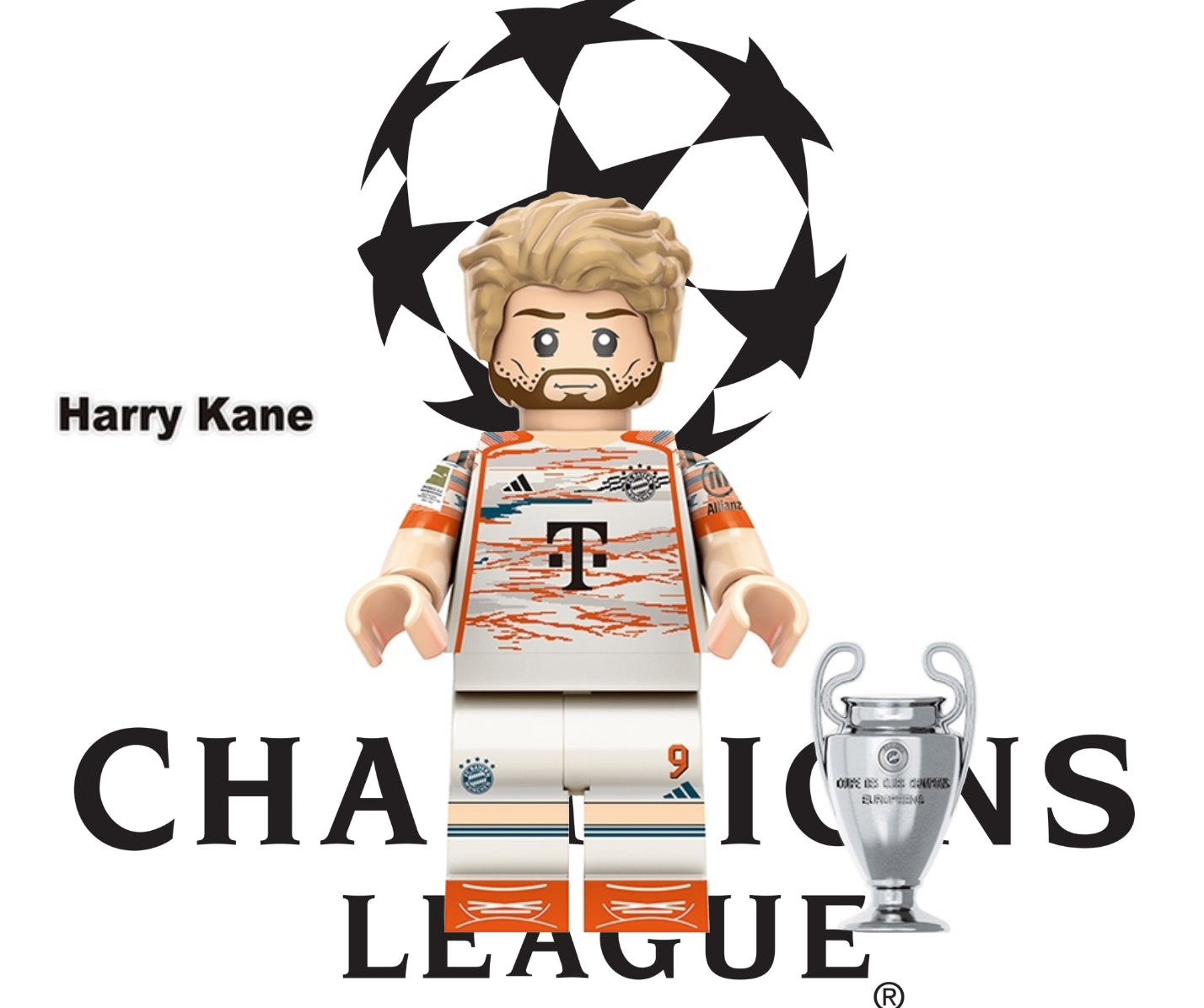 MINIFIGURE FOOTBALL UNIVERS ⚽️: HARRY KANE custom
