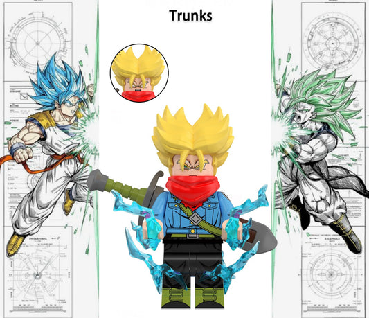 PREVENTE MINIFIGURE DRAGON BALL Z UNIVERS: TRUNKS Custom Disponibilité fin septembre 2025