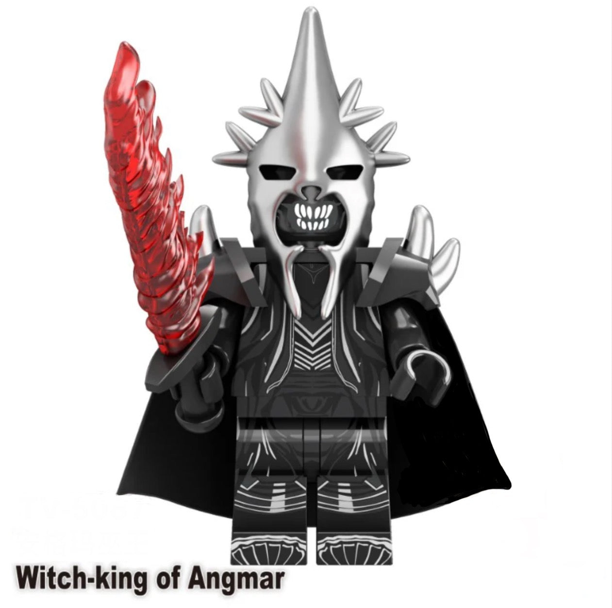 MINIFIGURE LOTR/HOBBIT/TROP UNIVERS: WITCH-KING OF ANGMAR CUSTOM