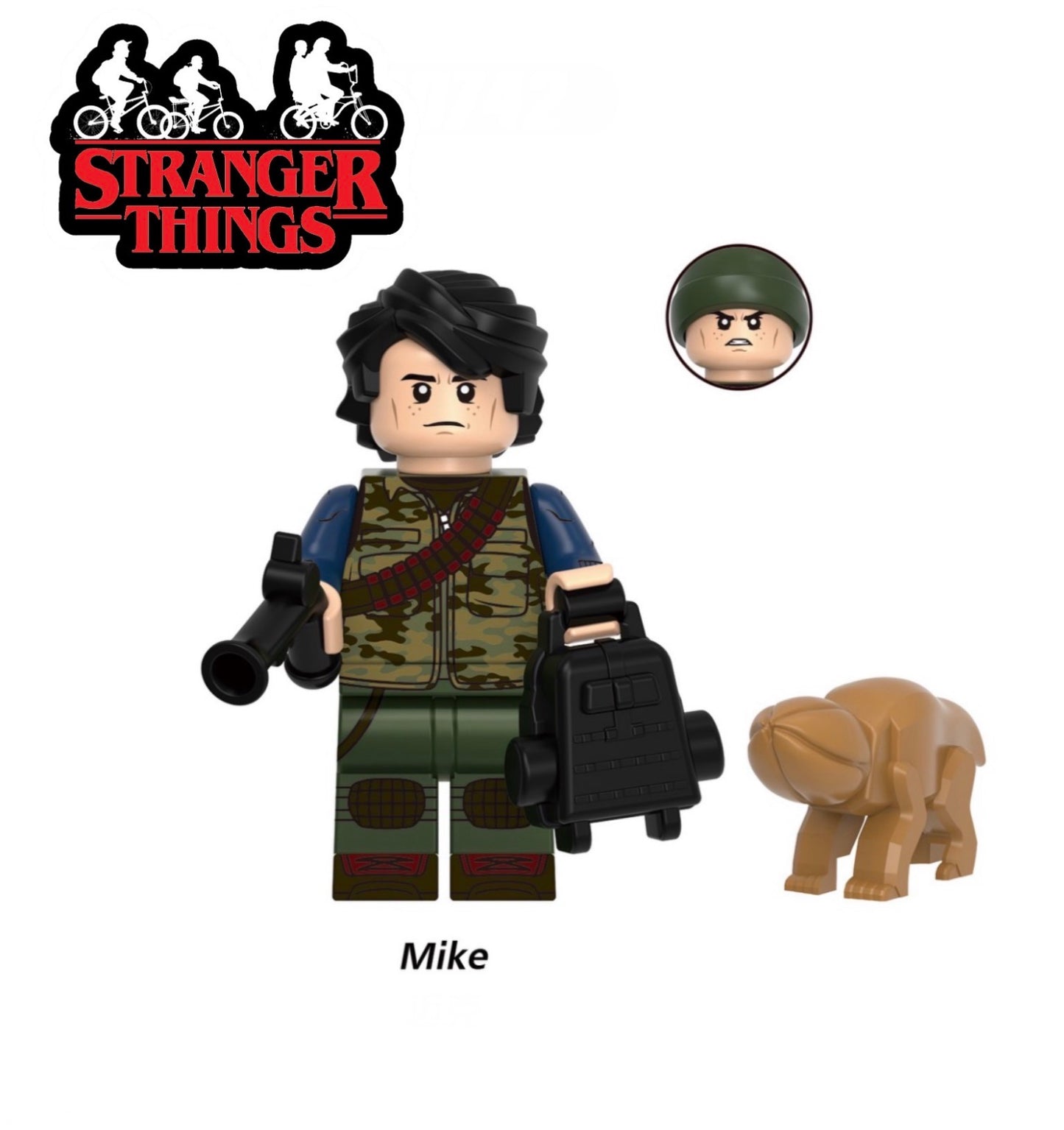 MINIFIGURE STRANGER THINGS UNIVERS: MIKE Custom