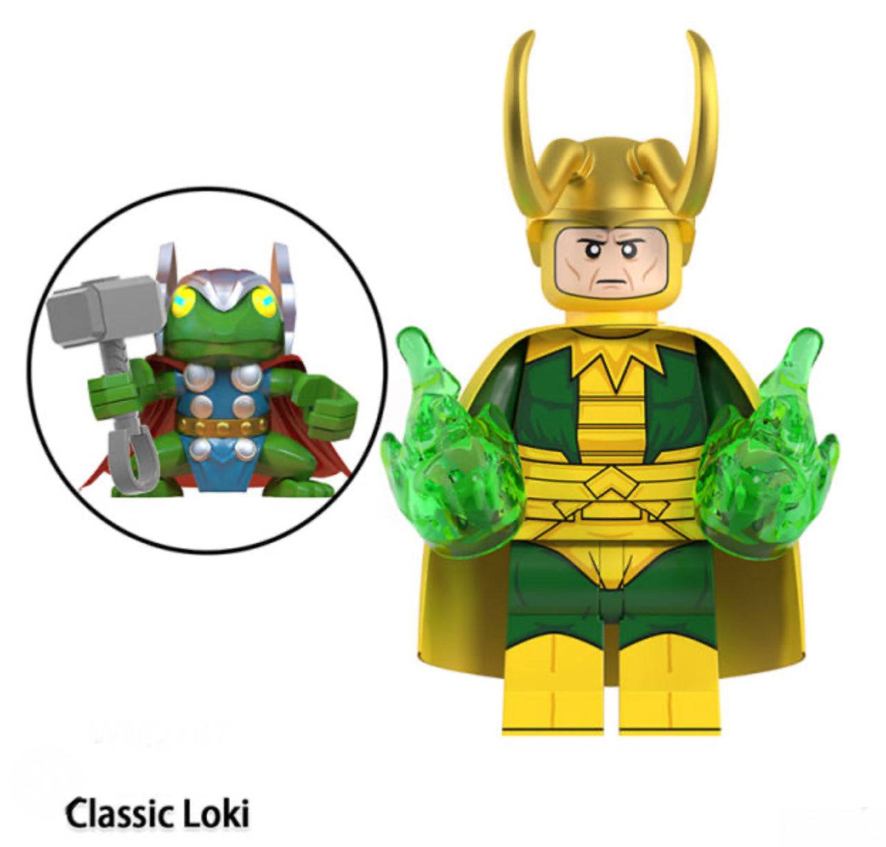 MINIFIGURE CLASSIC LOKI custom