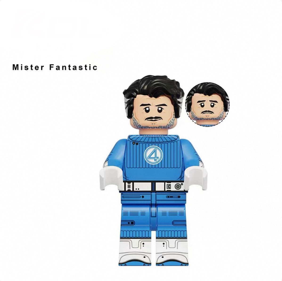 PREVENTE ♥️♥️♥️MINIFIGURE MARVEL UNIVERS:FANTASTIC FOUR MISTER FANTASTIC♥️♥️♥️custom Disponibilité fin octobre 2025