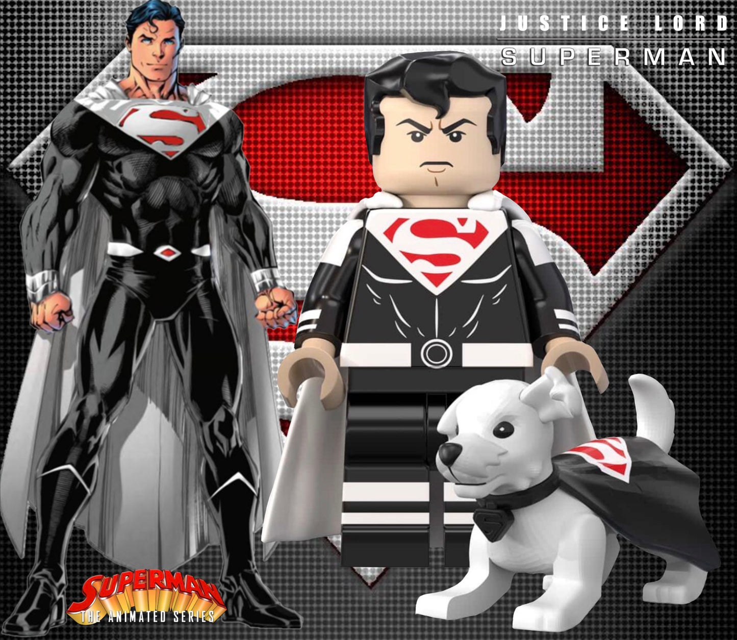 PREVENTE MINIFIGURE DC COMICS UNIVERS: LORD SUPERMAN Custom Disponibilité fin Octobre 2026