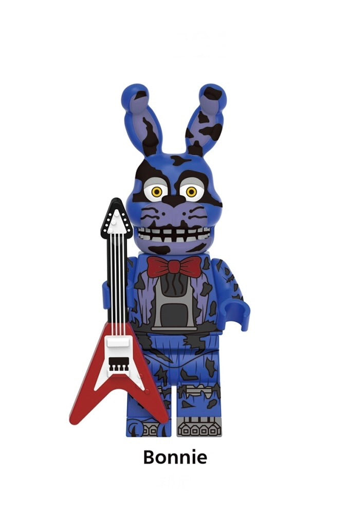 MINIFIGURE HORREUR UNIVERS: BONNIE "FIVE NIGHTS AT FREDDY’S"CUSTOM