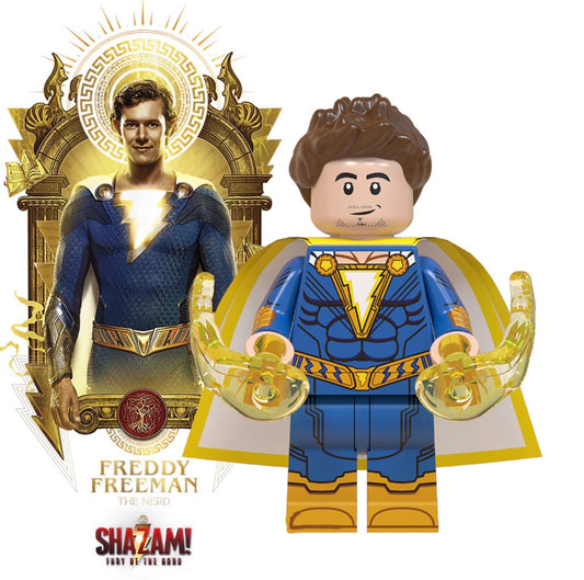 MINIFIGURE DC UNIVERS SHAZAM de 2019 : FREDDY FREEMAN Custom (Dernière pièce)
