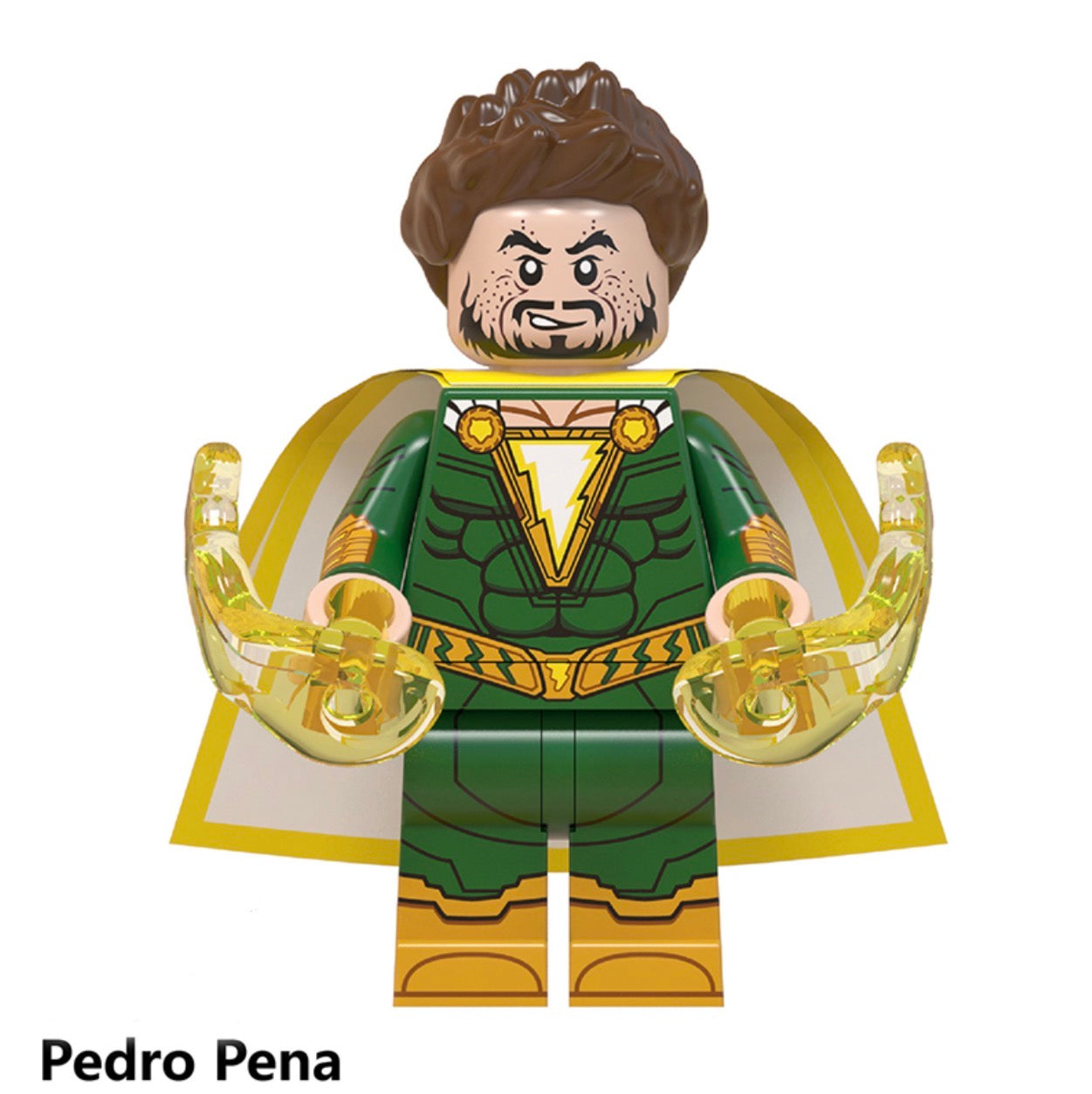 MINIFIGURE DC UNIVERS SHAZAM de 2019 : PEDRO PENA Custom (Dernière pièce)