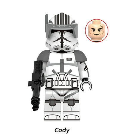 MINIFIGURE STAR WARS UNIVERS: CODY CLONETROOPER "THE BAD BATCH SAISON 2" Custom