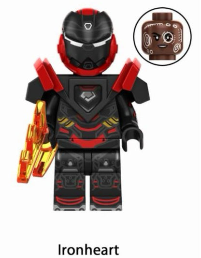 PREVENTE MINIFIGURE MARVEL UNIVERS: IRON HEART CUSTOM Disponibilité fin septembre 2025