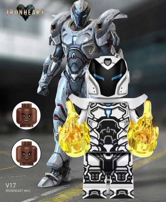 PREVENTE MINIFIGURE MARVEL UNIVERS: RIRI WILLIAMS "IRON HEART MK3" CUSTOM Disponibilité fin septembre 2025