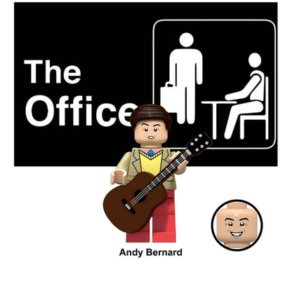 MINIFIGURE THE OFFICE UNIVERS: ANDY BERNARD Custom