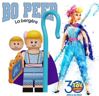 PREVENTE MINIFIGURE DISNEY TOY STORY UNIVERS: BO PEEP (la bergère) CUSTOM Disponibilité mi-septembre 2026