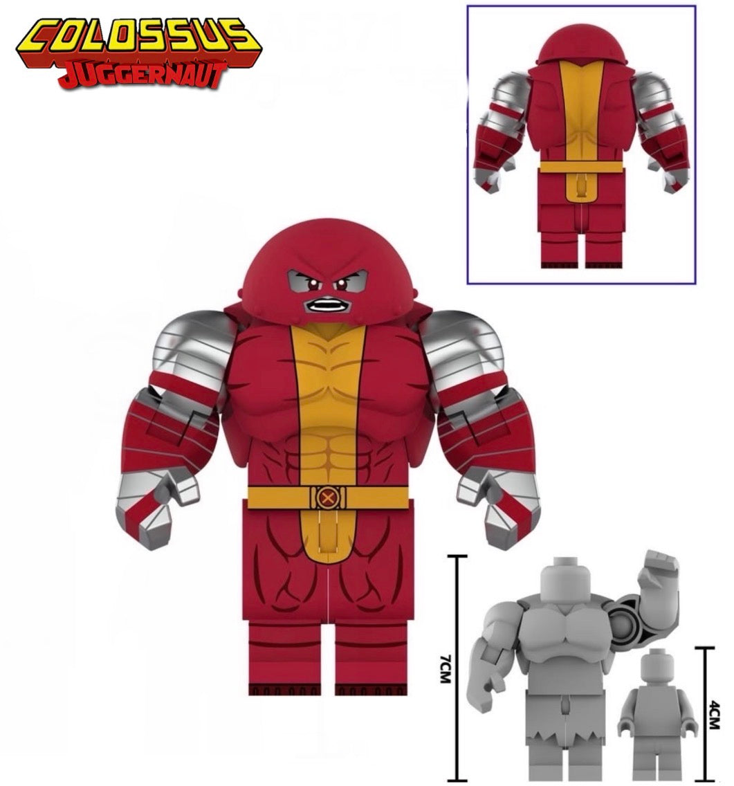 PREVENTE⭐️⭐️MINIFIGURE MARVEL UNIVERS: COLOSSUS JUGGERNAUT ⭐️⭐️Custom Disponibilité novembre 2026
